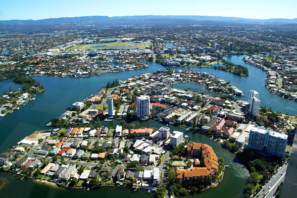 The Gold Coast, a city in Queensland, Australia